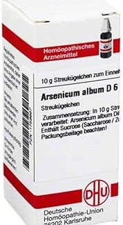 DHU Arsenicum album D6 Scattered Balls 10 g Globules