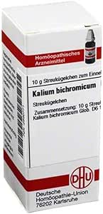 DHU Arzneimittel Potassium Dichromate/Bichromate D6 Globules 10 g