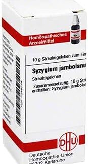 DHU Syzygium Jambolanum D 4 Litter Balls 10 g Globules
