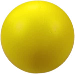 norrun Drifting Ball for Dogs Horses and Piglets Approximately Diameter 19 cm Hard Plastic Dog Ball Anti-Stress Ball (Yellow)