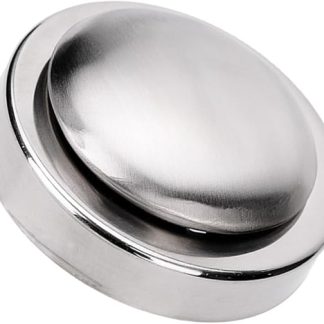 PRETYZOOM 1 Set Deodorant Odour Absorbing Soaps Odour Remover Stainless Steel Metal Soap Odour Absorber Stainless Steel Kitchen Soap Deodorant Soap Stainless Steel 304 Rounds