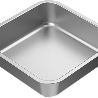 Stainless Steel Dog Bowls for ELS PET Raised Dog Bowls, Easy to Clean, Food Water Dog Bowls for Dogs, Food Grade, BPA Free (Platinum Colour)