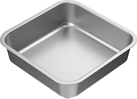 Stainless Steel Dog Bowls for ELS PET Raised Dog Bowls, Easy to Clean, Food Water Dog Bowls for Dogs, Food Grade, BPA Free (Platinum Colour)
