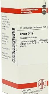 DHU Borax D12 Dilution, 20 ml Solution