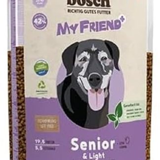 Bosch My Friend+ Dog Senior & Light Dry Dog Food for Older and Overweight Dogs 1 x 12 kg