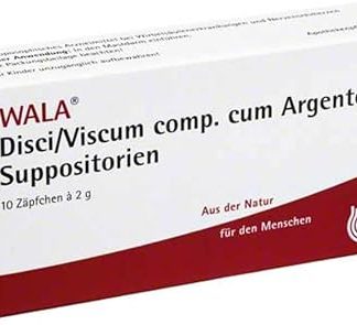 Disci/Viscum comp.cum Argento Suppositories 10 x 2 g