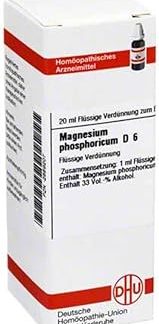 DHU Magnesium Phosphoricum D6 Dilution, 20 ml Solution