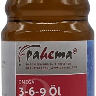 Omega 3-6-9 Oil - Perfect Food Oil for Dogs and Cats - 100% Natural (1 x 250 ml) - Brown Glass Bottle
