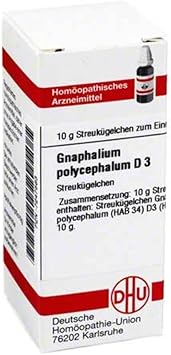 GNAPHALIUM POLYCEPHALUM D 3 Globules 10 g