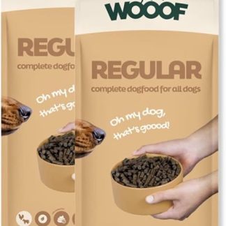 WOOOF Regular 36 kg Cold Pressed Dog Food with Beef Dry Food, Natural Ingredients, Easy to Digest, No Wheat Gluten