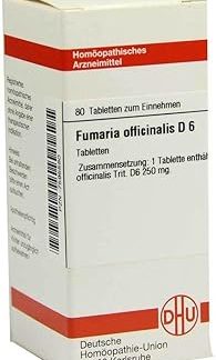 DHU Fumaria Officinalis D6 Tablets, Pack of 80 Tablets