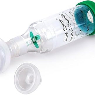 Aerosol Inhaler Spacer for Dogs, Aerosol Chamber Canine Spacer for Doggy Asthma, 2 Mask Sets Included