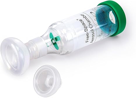 Aerosol Inhaler Spacer for Dogs, Aerosol Chamber Canine Spacer for Doggy Asthma, 2 Mask Sets Included