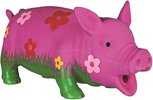 TRIXIE Pig with Flowers & Animal Voice Latex 20 cm