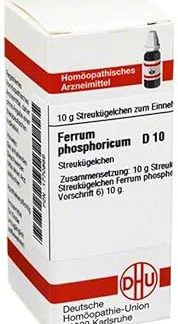 Ferrum Phosphoricum D 10 Globules 10 g
