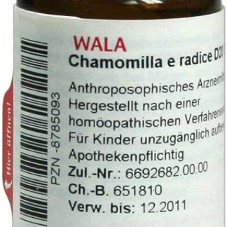 CHAMOMILLA E RADICE D20 20g