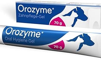 Ecuphar Orozyme Dental Care Gel | 70 g | Dental Care Gel for Dogs and Cats | For Daily Care of Dental Plaque, Bad Breath, Tartar & Gum Disease