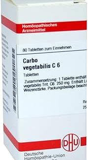 DHU Carbo Vegetabilis C6 Tablets, Pack of 80 Tablets