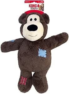 KONG Wild Knots Jumbo Bear Dog Toy, Assorted