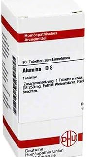 DHU Alumina D8 Tablets, Pack of 80 Tablets