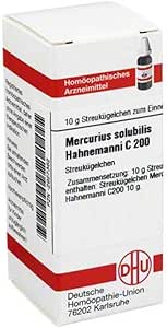 DHU Mercurius solubilis Hahnemanni C200 Spreading Balls 10 g Globules