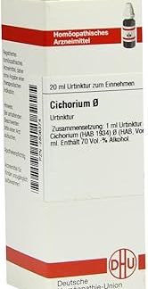 DHU Cichorium Diameter Mother Tincture, 20 ml Solution