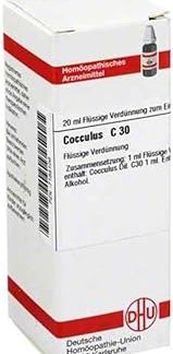 COCCULUS C 30 Dilution 20 ml
