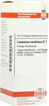 Leonurus Cardiaca D 1 Dilution 20 ml