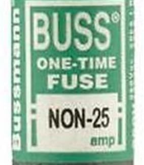 BUSSMAN BP/non-25 25 Amp 250 VAC Allgemeine Zwecke non-current einzuschränken Class K5 (10 Stück)