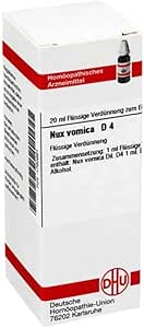 DHU Nux Vomica D4 Dilution, 20 ml Solution