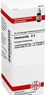 DHU Chamomilla D6 Dilution, 20 ml Solution