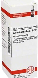 DHU Arsenicum Album D12 Dilution, 20 ml Solution