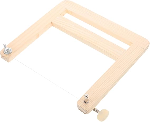 Wooden Soap Cutter Adjustable Cutting Tool for Handmade Soaps Versatile Use for Various Soap Making Techniques Easy to Use for DIY