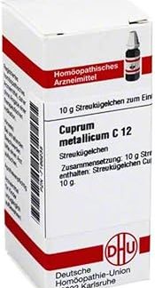 CUPRUM METALLICUM C 12 Globu 10 g