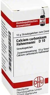DHU Calcium carbonicum Hahnemanni D10 Scattering Balls 10 g Globules