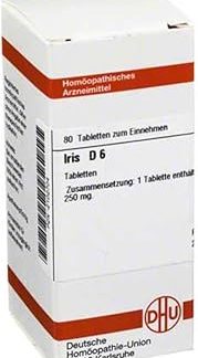 DHU Iris D6 Tablets, Pack of 80 Tablets