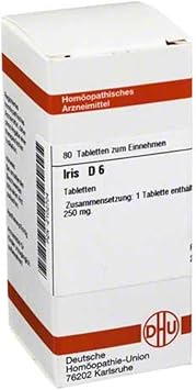 DHU Iris D6 Tablets, Pack of 80 Tablets