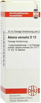 DHU Adonis Vernalis D 12 Dilution 20 ml Solution