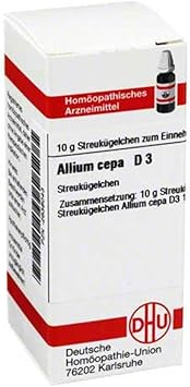 ALLIUM CEPA D 3 Globules 10 g