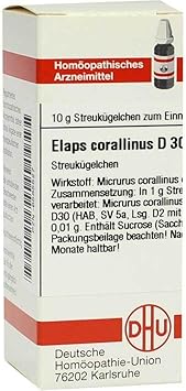 ELAPS corallinus D 30 Globules 10 g