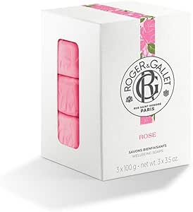 Roger & Gallet Rose Wellbeing Soap 3 x 100 g 300 g