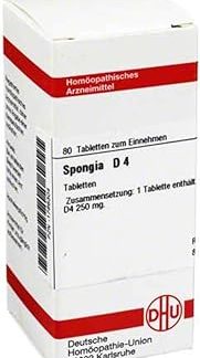 DHU Spongia D4 Tablets, Pack of 80 Tablets