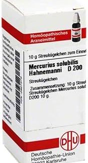 DHU Mercurius solubilis Hahnemanni D200 10g Globules