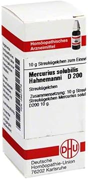 DHU Mercurius solubilis Hahnemanni D200 10g Globules
