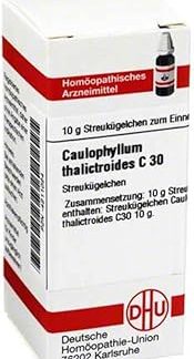 DHU Caulophyllum thalictroides C30 10g Globules