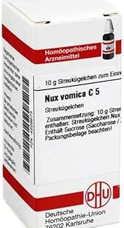 DHU Nux vomica C5 Spreading Balls 10 g Globules