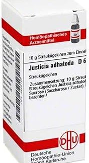JUSTICIA Adhatoda D 6 Globules 10 g