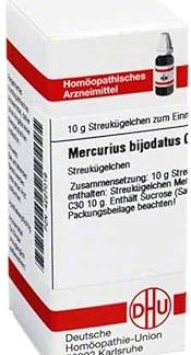 DHU Mercurius Bijodatus C30 10g Globules