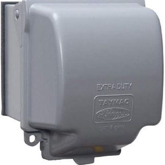 Taymac MX7200 Jumbo Object Range Weatherproof Field Check, Extra Duty, Vertical, 55-in-1 5-1/8 In Deep Grey