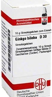 Ginkgo Bioba D 30 Globules 10 g